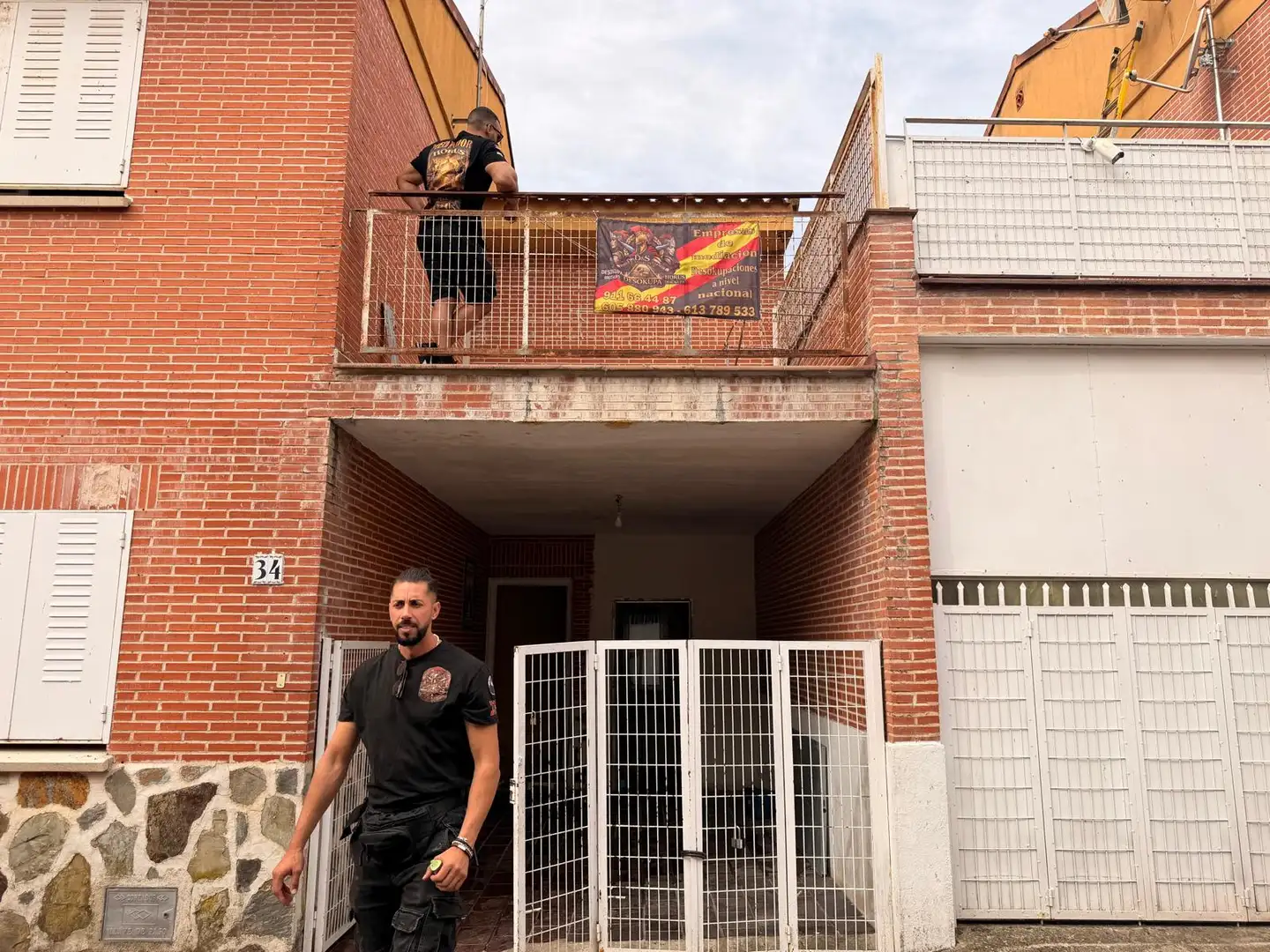 Mediador de D&S Desokupa en Toledo, Santa Olalla tras haber recuperado una vivienda okupada