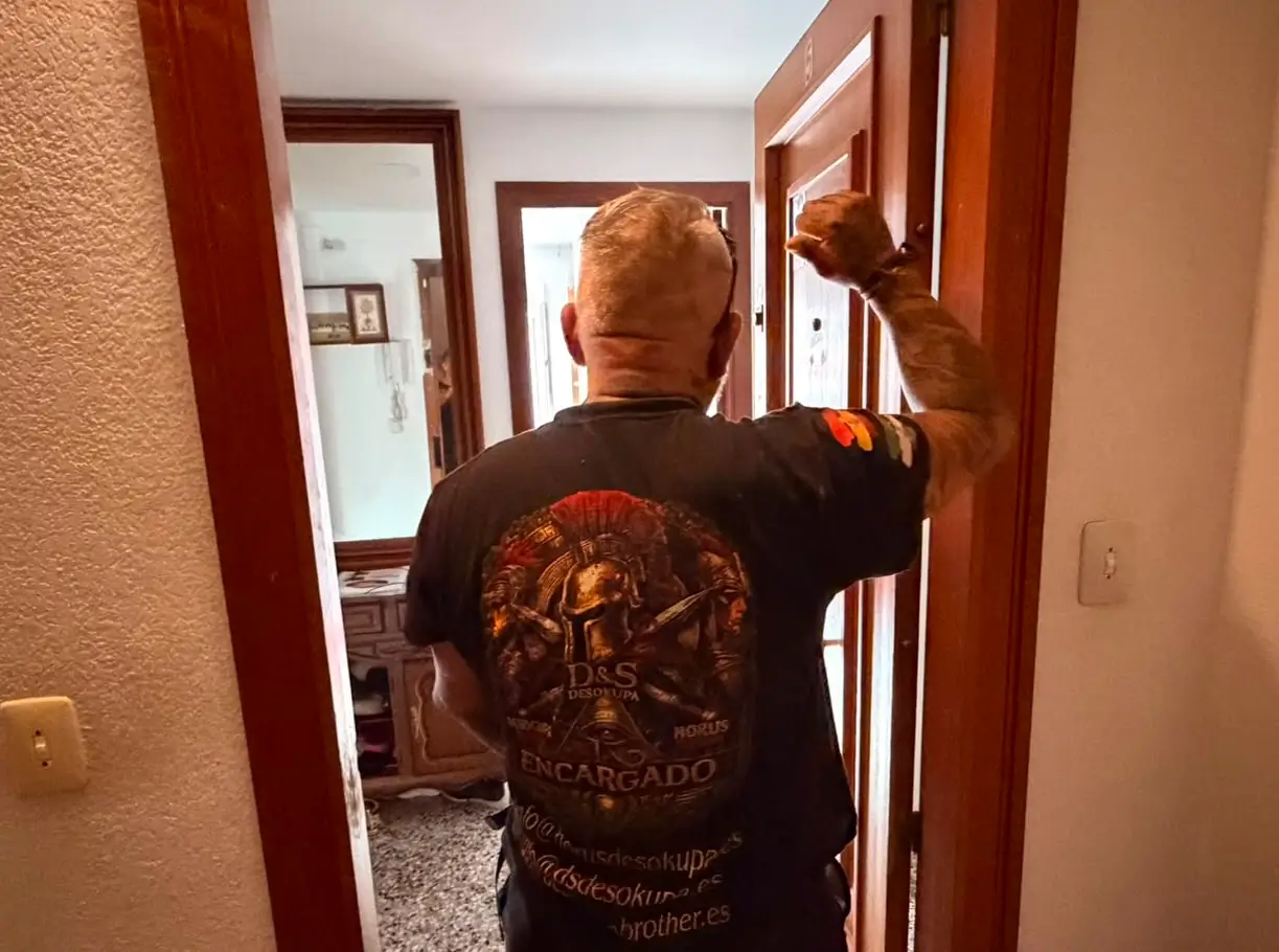 mediador de d&s desokupa en la vivienda desokupada en cullera valencia