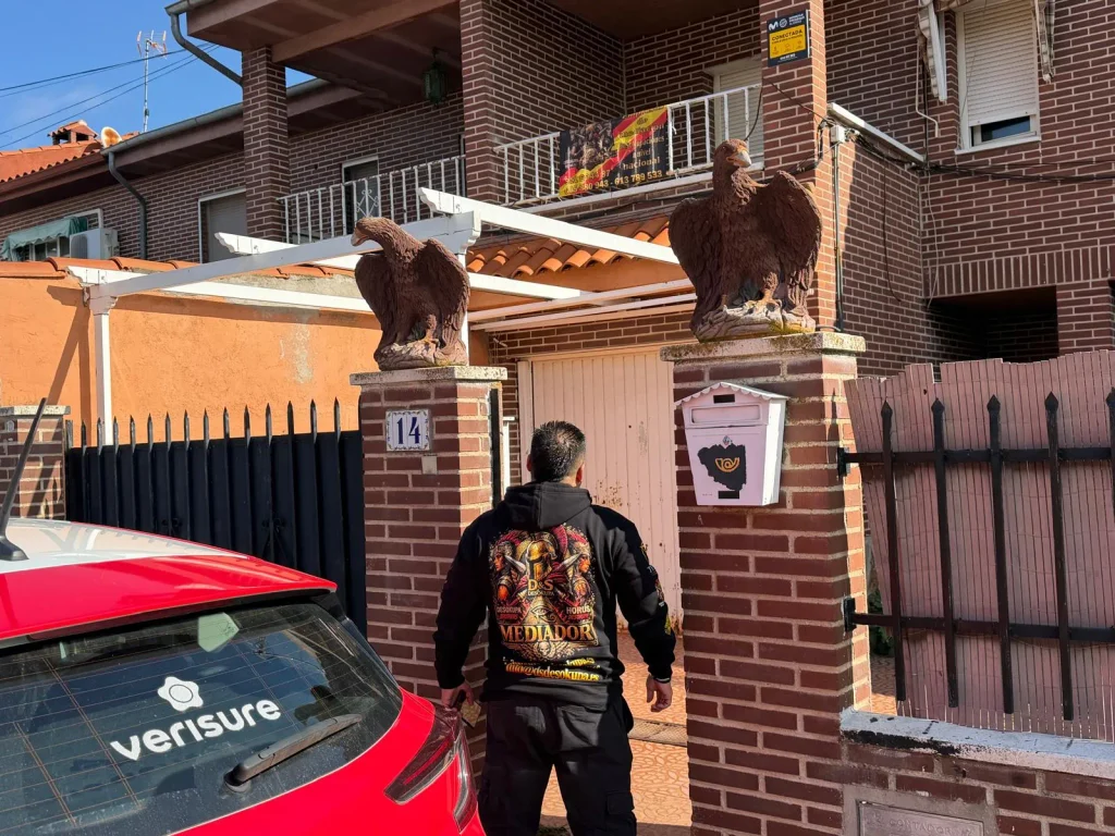 Mediador de D&S Desokupa en El Viso de San Juan tras recuperar una vivienda ocupada